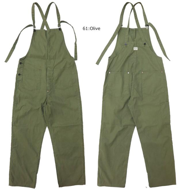 ジョンブル JOHNBULL ワークオーバーオール 21050
