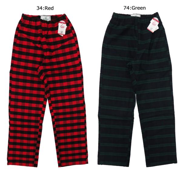 JOHNSON WOOLEN MILLS ヘビーフランネル イージーパンツ
