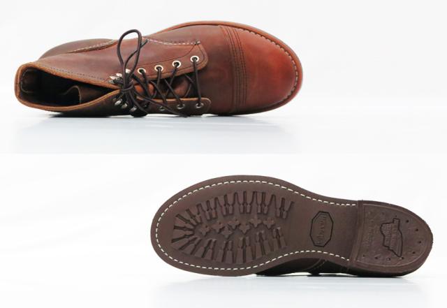 REDWING レッドウィング ヘリテージ ワークブーツ アイアンレンジ カッパー「ラフ＆タフ」 Style No.8085