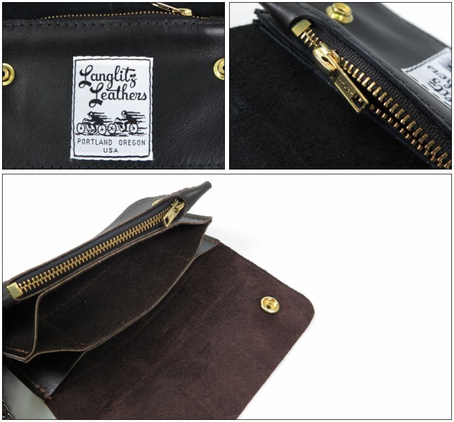 ラングリッツレザーズ Langlitz Leathers チェーン ワレット トラッカー バイカーズ ロング ウォレット レザー 長財布 革 ｜au  PAY マーケット