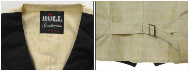 ROLL ウールキルティングベスト 03-71-444