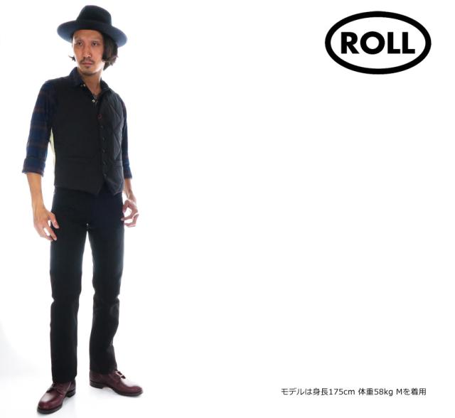 ROLL ウールキルティングベスト 03-71-444