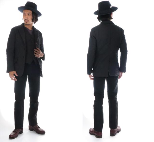 ROLL ウールキルティングテーラードジャケット 04-71-443