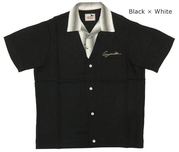 GANGSTERVILLE JACK 半袖 ボウリングシャツ