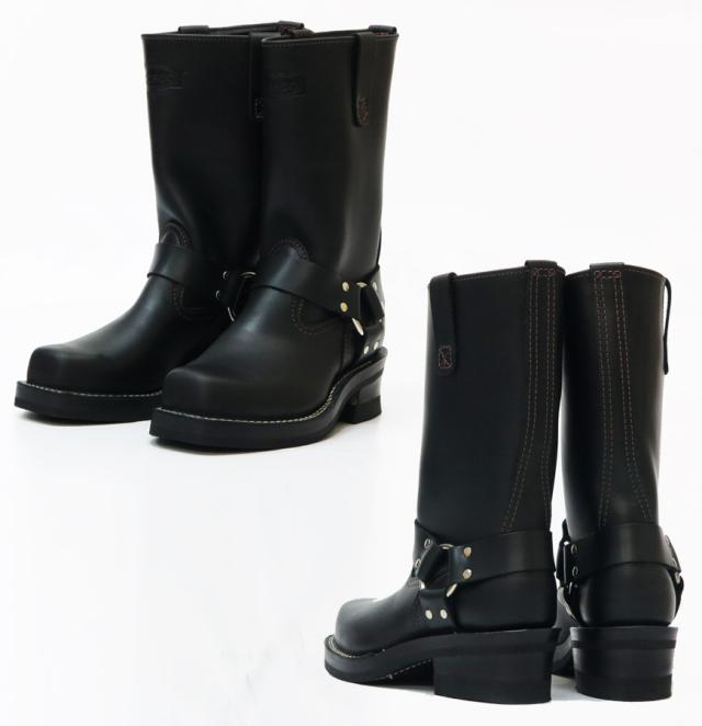 WESCO ウエスコ HARNESS 11inch Vibram #430 ブラック・タイ・ドメインレザー 