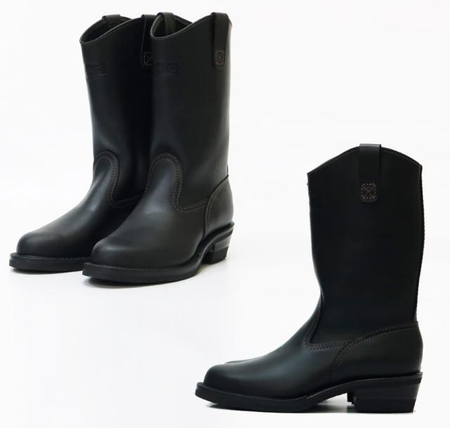 WESCO ウエスコ MORRISON 12inch Vibram #430 ブラック・タイ・ドメインレザー