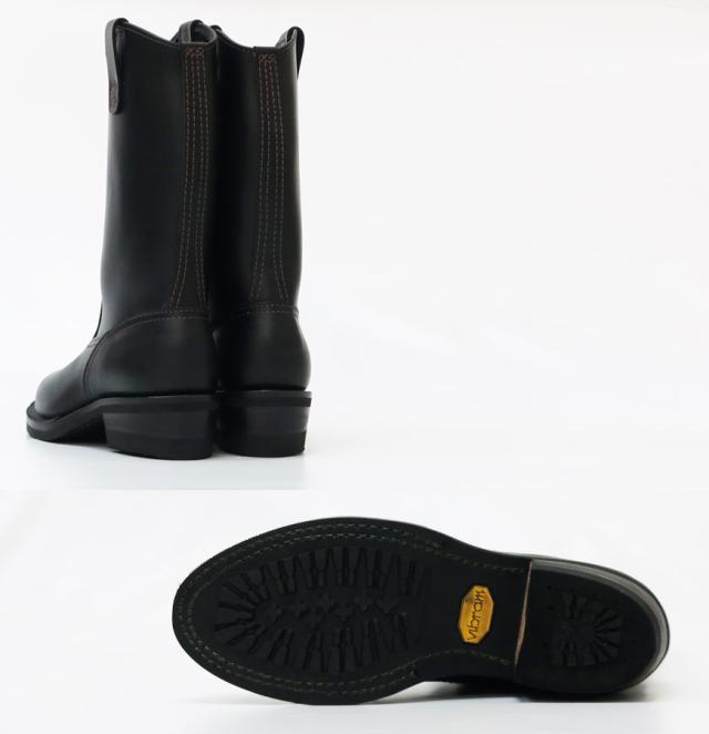 WESCO ウエスコ MORRISON 12inch Vibram #430 ブラック・タイ・ドメインレザー