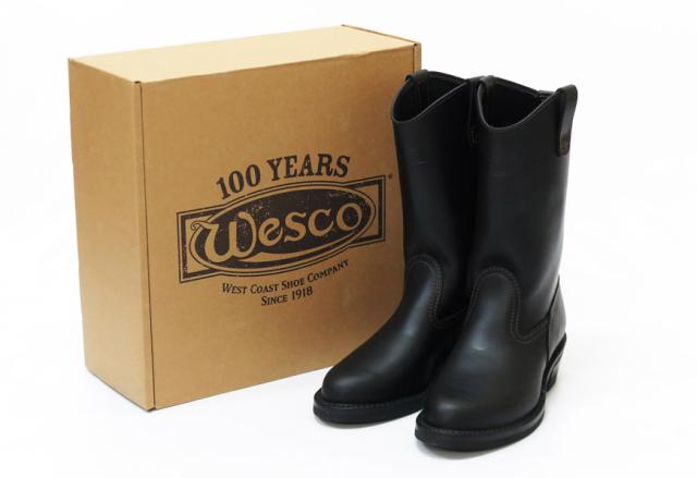 WESCO ウエスコ MORRISON 12inch Vibram #430 ブラック・タイ・ドメインレザー