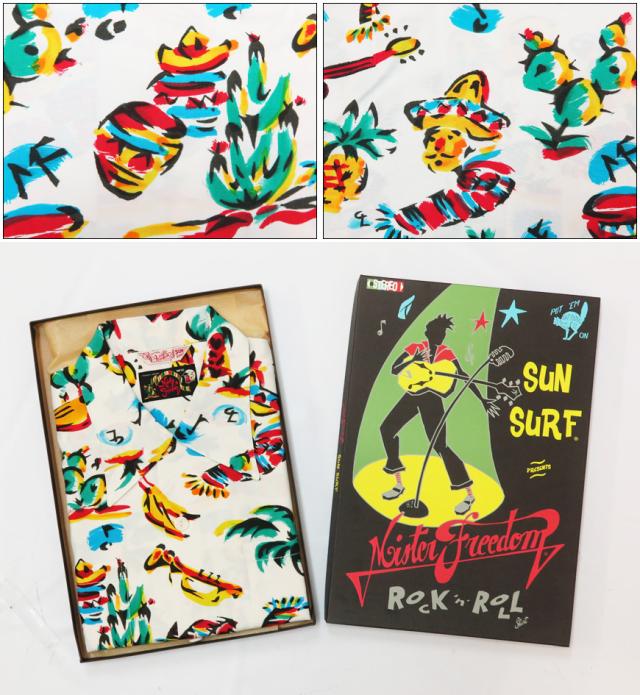 SUN SURF MISTER FREEDOM 半袖 ハワイアン シャツ YUCATAN サンサーフ