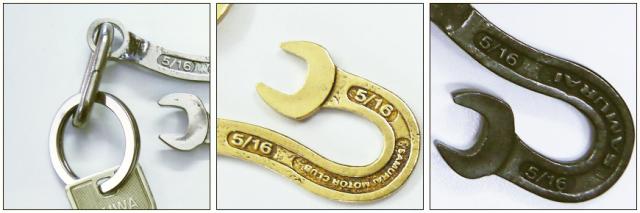 SAMURAI JEANS スパナ型ブラスキーフック