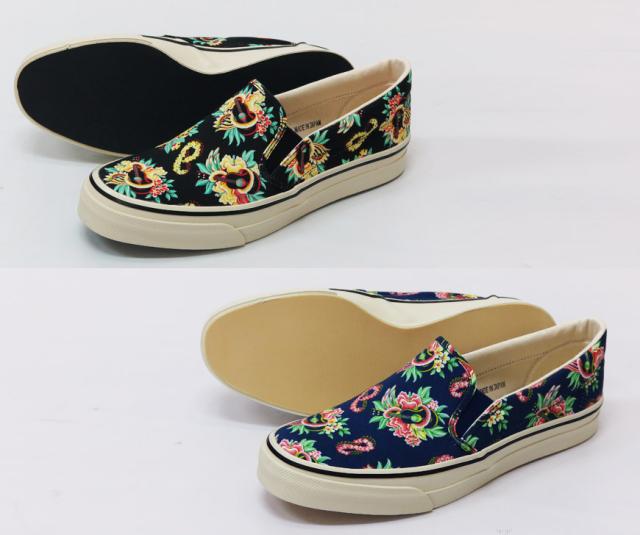 サンサーフ SUN SURF ハワイアン スリッポンシューズ MACKINTOSH UKULELE SS02590