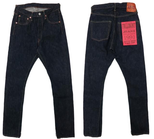 フルカウント FULLCOUNT 1110 TAPERED ジーンズ テーパード 13.7oz ジンバブエコットン デニム