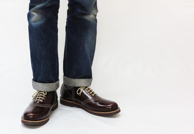 REGAL GLADHAND リーガル グラッドハンド メンズ レザー サドルシューズ ブラウン