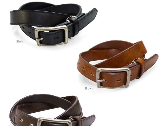 HAWK COMPANY ベーシック合皮レザーベルト 302