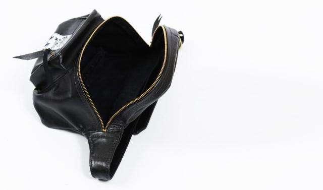 ラングリッツ・レザーズ Langlitz Leathers パッデッド アウトサイド ポケット ウエスト バッグ Padded Outside Pocket Waist Bag