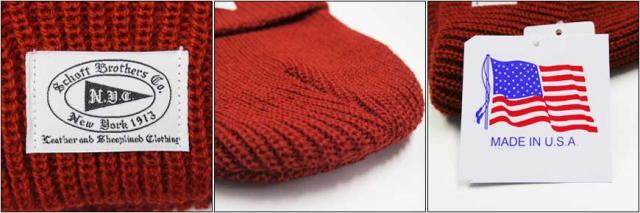 Schott アクリルワッチキャップ OLD SCHOOL 3139042