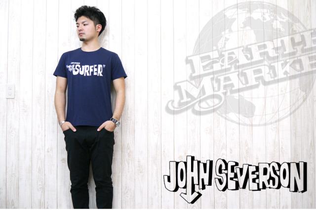 John Severson ポケット 半袖Tシャツ 「THE SURFER」 JS76664
