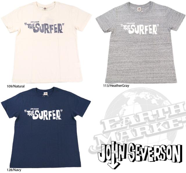 John Severson ポケット 半袖Tシャツ 「THE SURFER」 JS76664