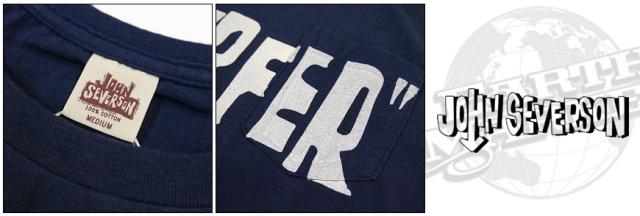 John Severson ポケット 半袖Tシャツ 「THE SURFER」 JS76664