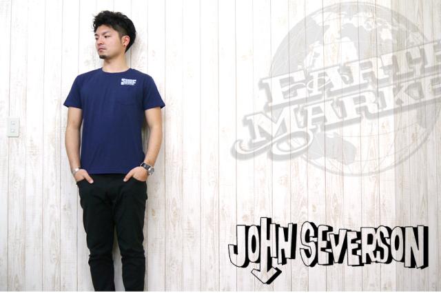 John Severson ポケット 半袖Tシャツ 「SURF CLASSICS」 JS76666