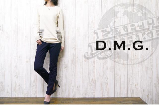 【D.M.G.】5ポケット ストレッチ スキニーデニムパンツ ネイビー 11-167C