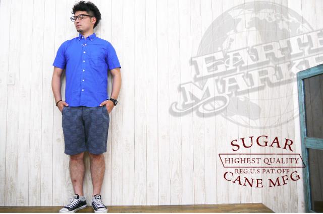 【SUGAR CANE】 ペイズリー ジャガード織り ショーツ ショートパンツ SC51301