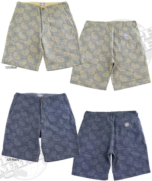 【SUGAR CANE】 ペイズリー ジャガード織り ショーツ ショートパンツ SC51301