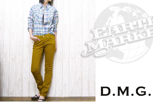 【D.M.G.】ピケストレッチ タイトフィット パンツ 13-789S