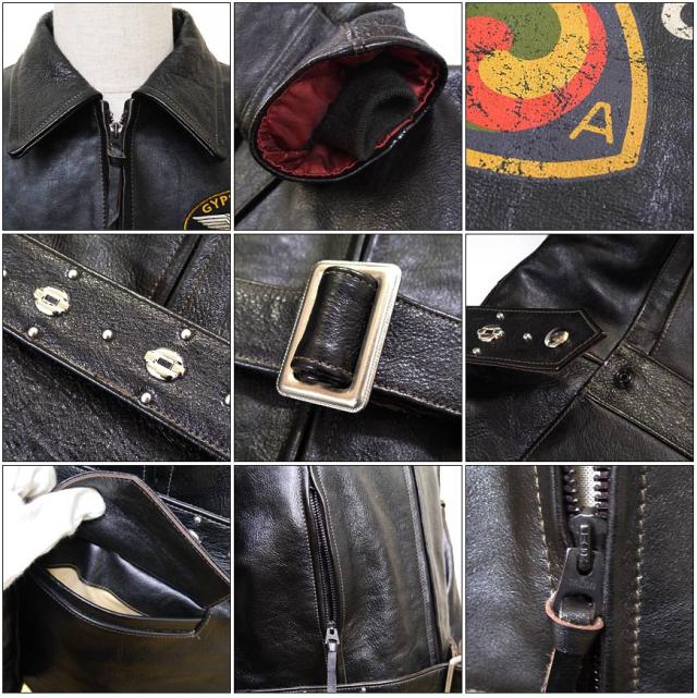 TOYS McCOY / TOWNSMAN LEATHER COAT "AMA GYPSY TOUR 1936" TMJ1437