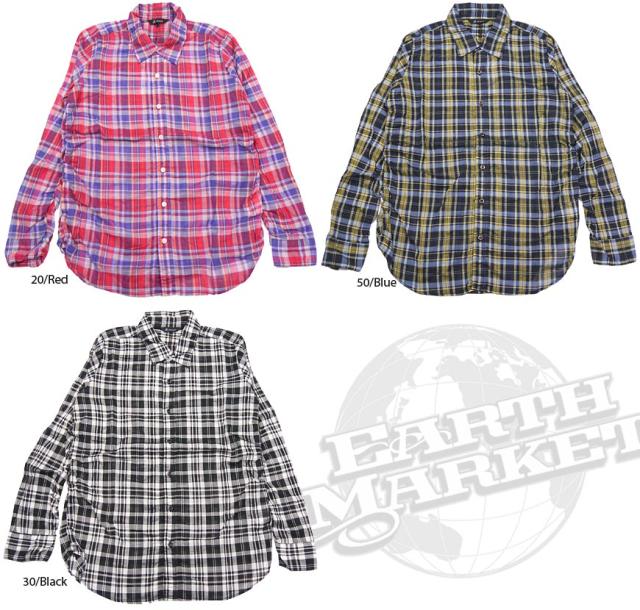 【JOHNBULL】 チェック シャーリング シャツ AS846 