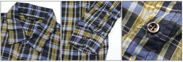 【JOHNBULL】 チェック シャーリング シャツ AS846 