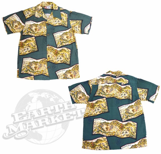 SAMURAI JEANS 和柄アロハシャツ　SSA15-01