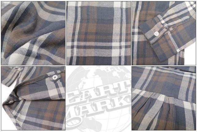FIVE BROTHER 2Way チェックフランネル ダーリンシャツ