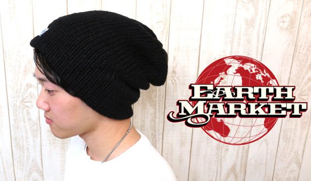 Earth Market Original ビッグアクリルワッチキャップ ts-nc523