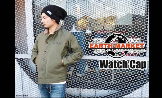 Earth Market Original ビッグアクリルワッチキャップ ts-nc523