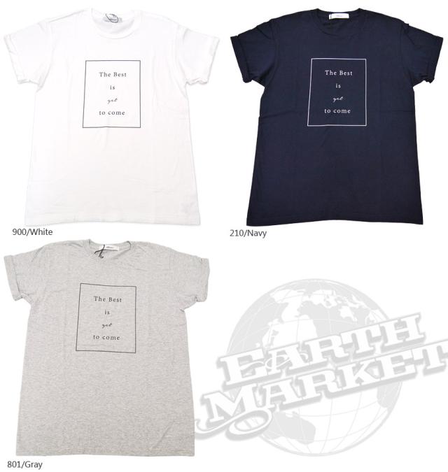 【Allumer】 ロールアップ プリントＴシャツ 8246803