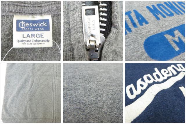 Cheswick ラグランスリーブ クルーネック スウェット 「ROAD RUNNER」 CH67149