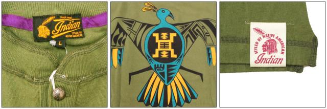 INDIAN MOTORCYCLE オンブレーチェック ウール ジップジャケット IM12408