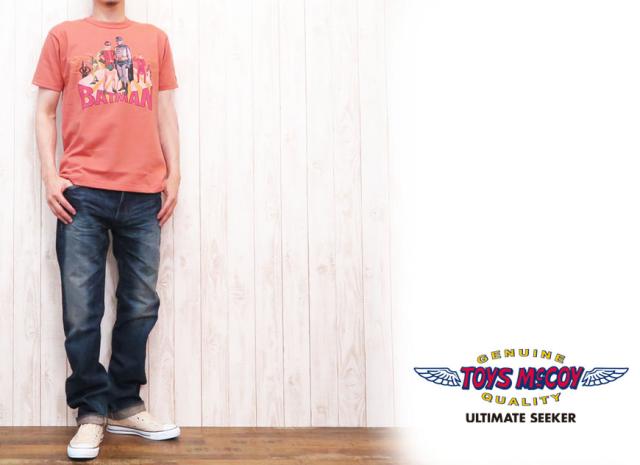 TOYS McCOY 半袖 BATMAN TEE 「BATMAN ＆ ROBIN vs VILLAINS」 バットマン TMC1649