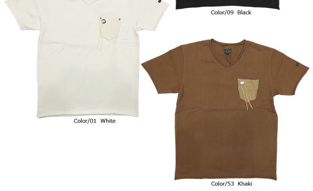 Schott ピグメント クルーネック 半袖Ｔシャツ 「Panther