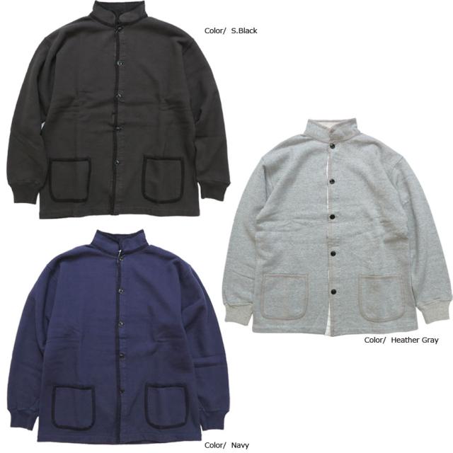 DUBBLE WORKS　ハーフスナップ 裏起毛 スエットスウェット 「AAA」 84009-01