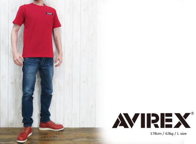 AVIREX プリント半袖Tシャツ　FLYING TIGERS　6153522