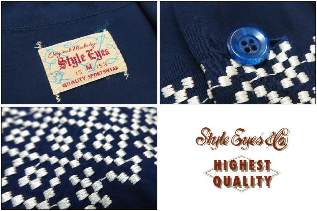 スタイルアイズ レーヨンボーリングシャツ 「JackClub」 SE36520