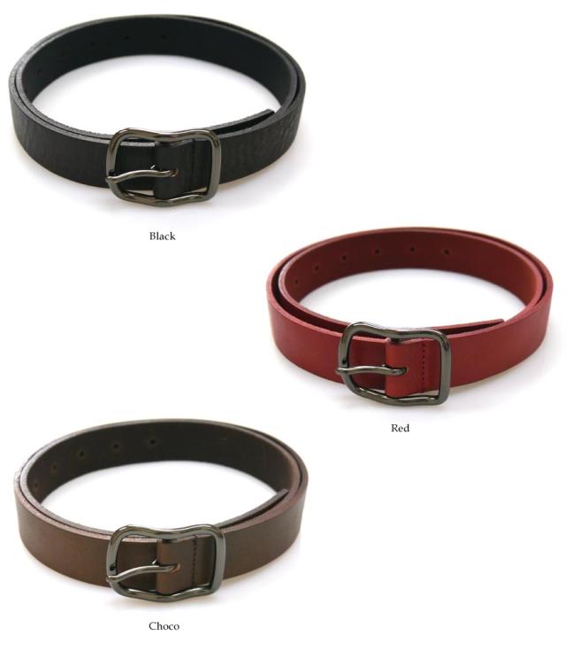 HAWK COMPANY カモフラージュ 型押し レザーベルト 325