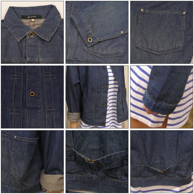 ジョンブル JOHNBULL レディース デニムジャケット ユーズド メーカー