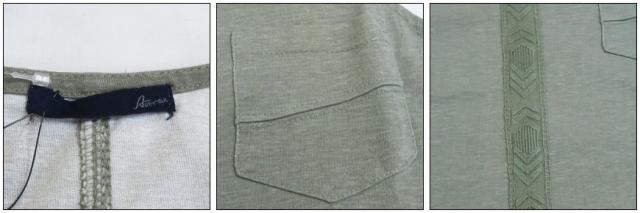 【AVIREX】ミリタリーステンシルTシャツ