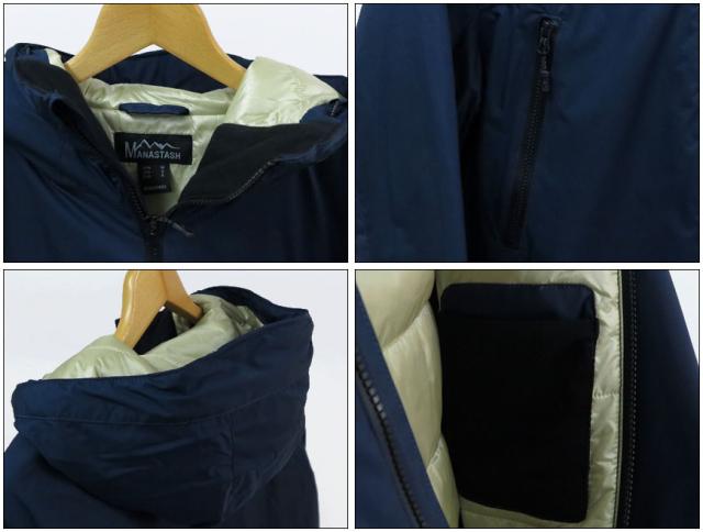 送料無料 MANASTASH マナスタッシュ プリマロフト 中綿 ナイロンジャケット アウター PRIMALOFT 2.5LAYER P-100 JKT mana7172036