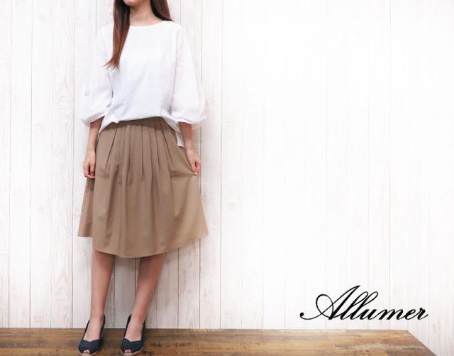 Allumer アリュメール レディース バルーン スリーブ ブラウス トップス カットソー 8154930 ”amr8154930”