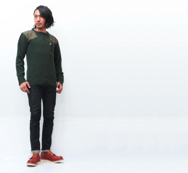 Schott 長袖 ボーダーＴシャツ 胸ポケット SCH3183063 