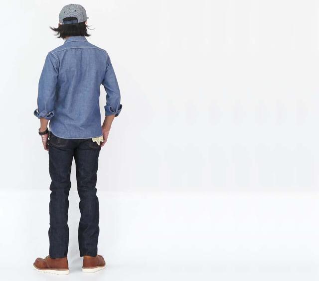 フェローズ Pherrows ジーンズ タイトフィット ジーパン Ｇパン デニム スターチドウォッシュ ワンウォッシュ 466sw フェローズ Pherrows ジーンズ タイトフィット ジーパン Gパン デニム